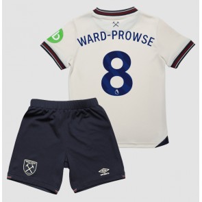 Lacne Dětský Futbalové dres West Ham United James Ward-Prowse #8 2025-26 Krátky Rukáv - Preč (+ trenírky)